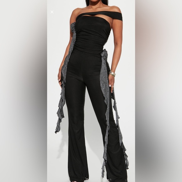 Choose Me Pant Set - Black, Brand New - Picture 1 of 7